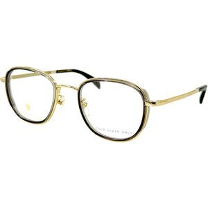 David Beckham  DB7075G Mens Metal Eyeglass Frame 02F7 Gold Gray 51-21